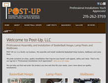 Tablet Screenshot of postupinstall.com